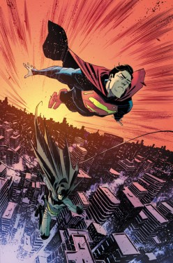 Batman-Superman cover, drawn Matteo Scalera